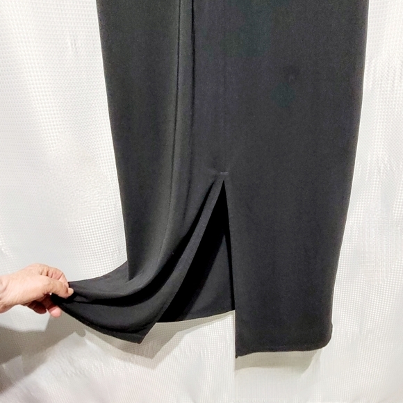 Style &co. Collection Simply Stylish Black Maxi Dress (L) - Picture 5 of 10